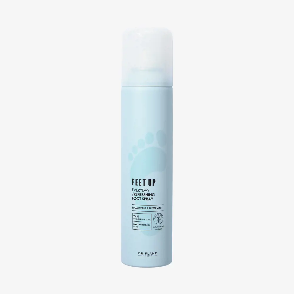 Refreshing footspray