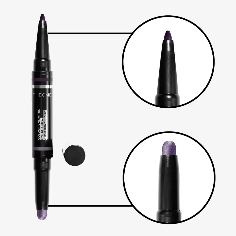 Duo eyeshadowstick Frosted purple