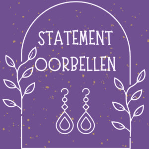Statement oorbellen