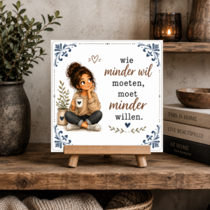 Wil je minder moeten...