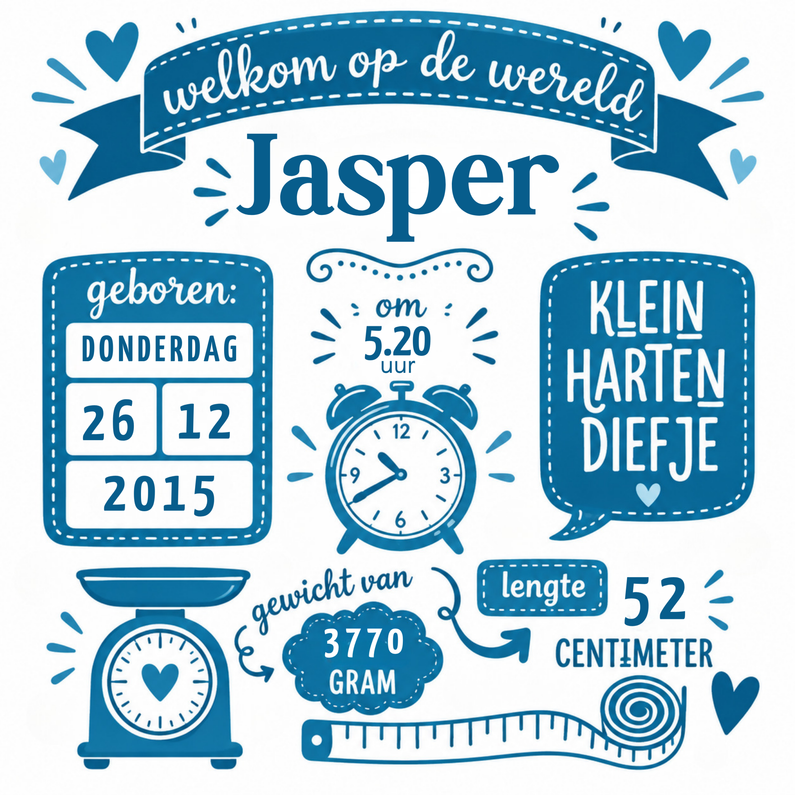 Welkom (jongen) - Afbeelding 2
