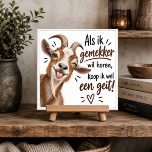 Als ik gemekker wil horen