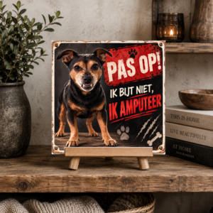 Ik bijt niet, ik amputeer