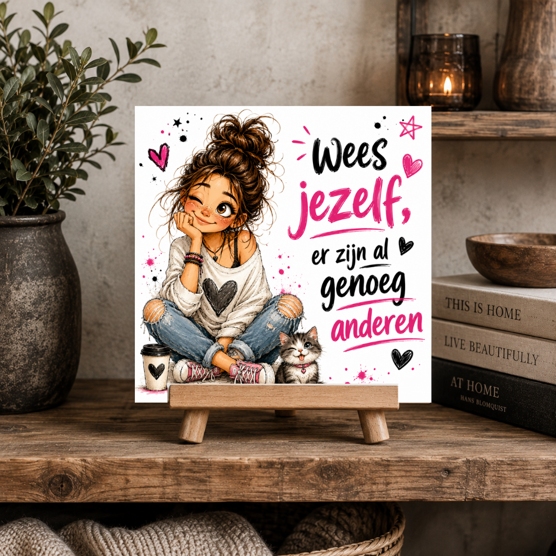Wees jezelf