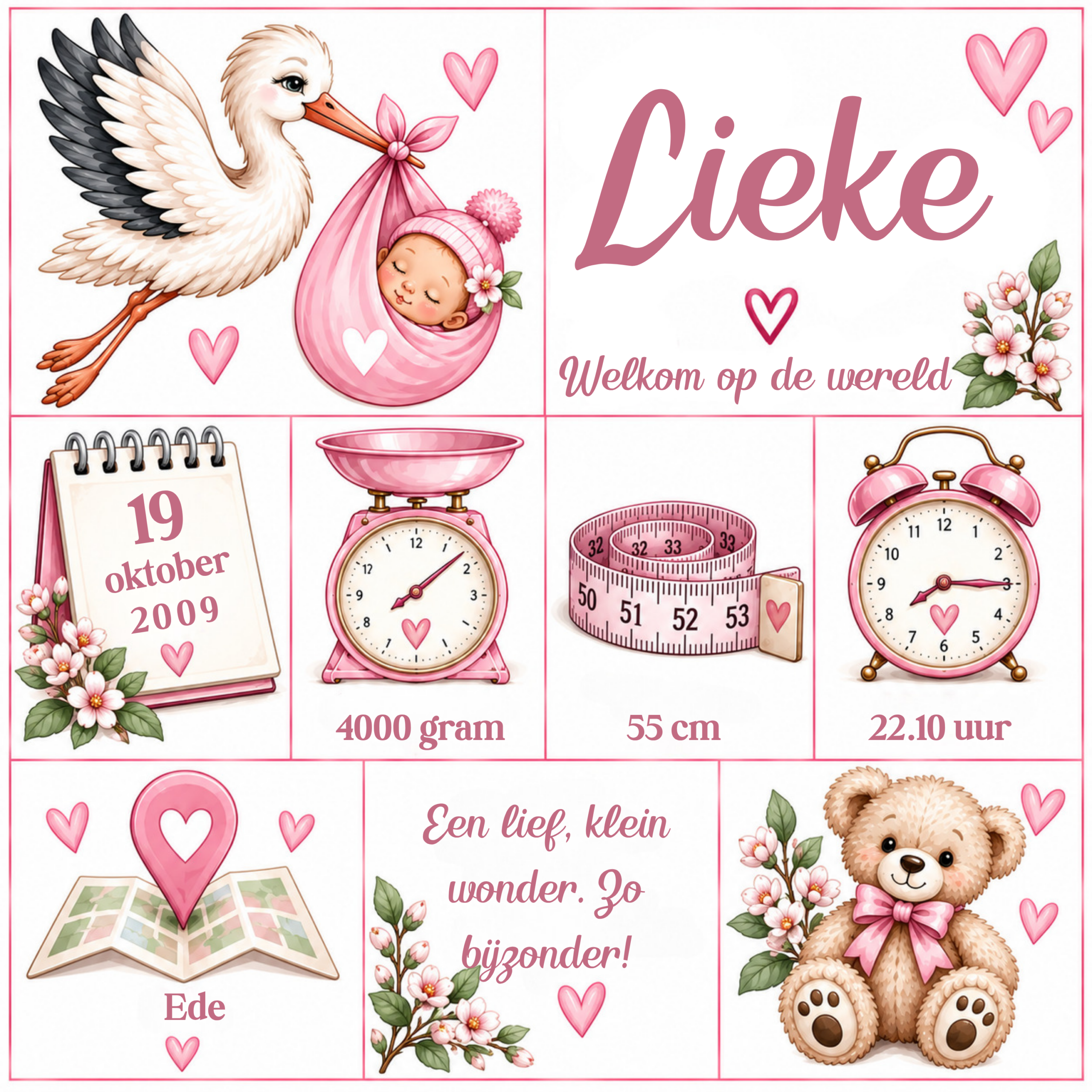 Ooievaar roze - Afbeelding 2