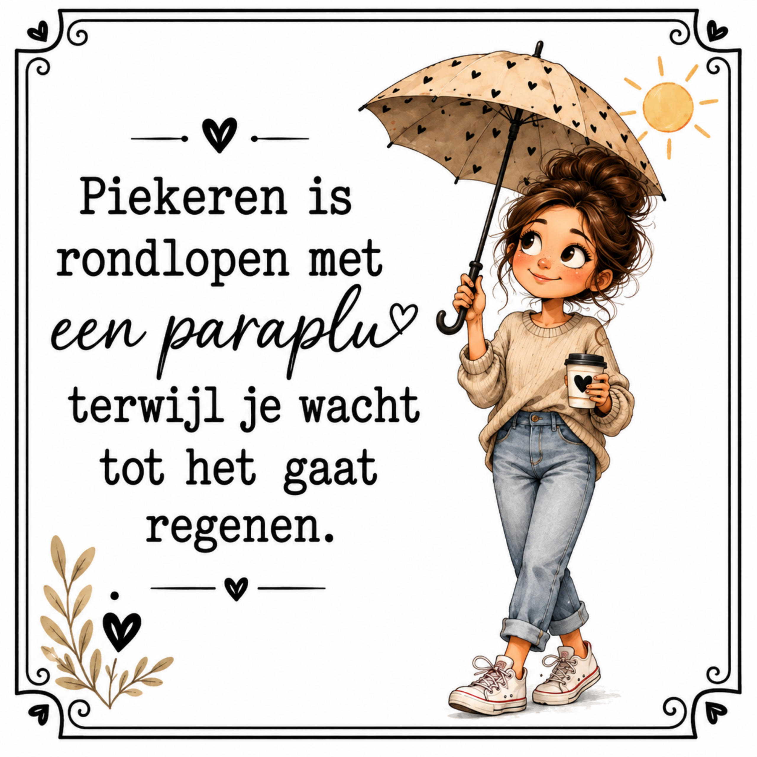 Piekeren is als.... - Afbeelding 2